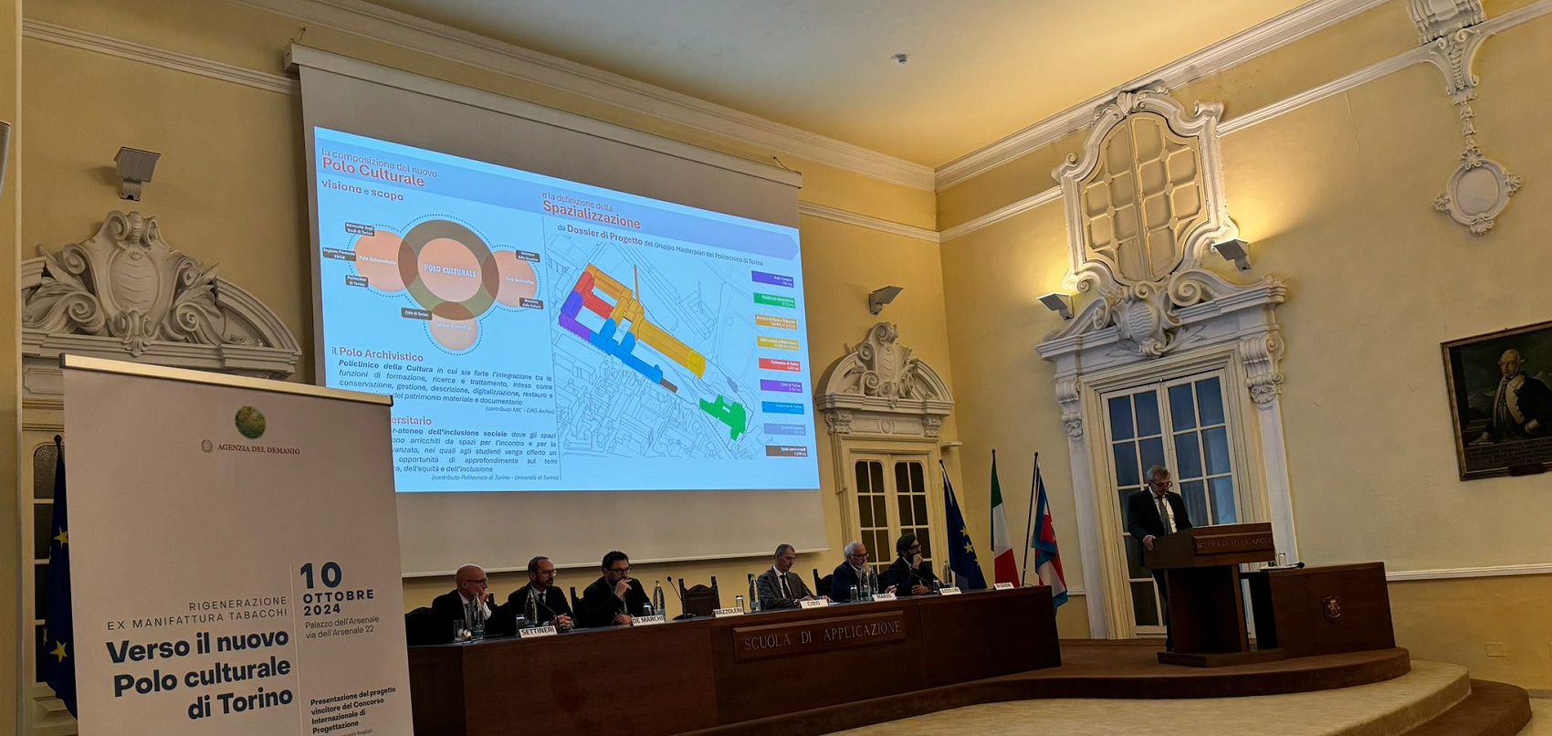 La presentazione del progetto vincitore del concorso per la riqualficazione dell'Ex Manifattura Tabacchi
